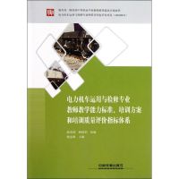 [M]电力机车运用与检修专业教师教学能力标准,培训方案和培训质量评价指标体系-9787113138622