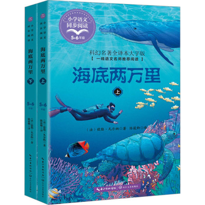 海底两万里 科幻名著全译本大字版(全2册)