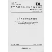 [M]电力工程物探技术规程-9158017794106