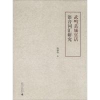 武鸣县城官话语音词汇研究