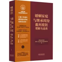 婚姻家庭与继承纠纷裁判规则理解与适用
