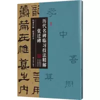 历代名碑临习技法精解 张迁碑