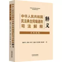 中华人民共和国民法典合同编通则司法解释释义 社科院版