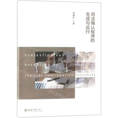 [N]司法确认程序的生成与运行-9787301304839