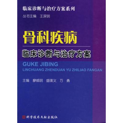[M]骨科疾病临床诊断与治疗方案-9787502366032