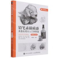 [N]铅笔素描质感(质感表现从入门到精通视频学习版)-9787115579010