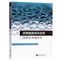 [N]沥青路面泡沫沥青冷再生关键技术-9787576603002