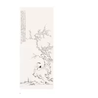 花鸟白描图谱 中国画素材库李国民编绘白描线描花鸟画谱工笔画白描底稿中国画艺术线描写生创作临摹画册线描画集安徽美术