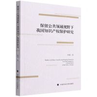 [N]保留公共领域视野下我国知识产权保护研究-9787576407266