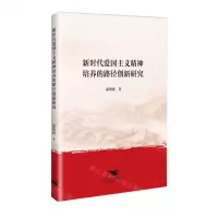 [N]新时代爱国主义精神培养的路径创新研究-9787540267865