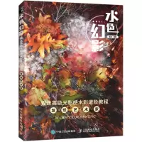 [N]水色幻影(猫迷高级光影感水彩进阶教程发现艺术家)-9787115556578