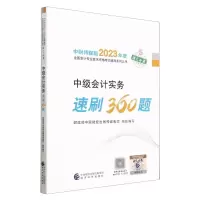 [N]中级会计实务速刷360题/中财传媒版2023年度全国会计专业技术资格考试辅导系列丛书-9787521842289