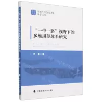 [N]一带一路视野下的多维规范体系研究/中国人民公安大学法学文库-9787576402643