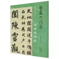 [N]赵孟頫三门记(视频精讲版)/名家教你写-9787540161361