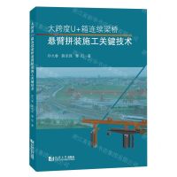 [N]大跨度U+箱连续梁桥悬臂拼装施工关键技术(精)-9787576508321