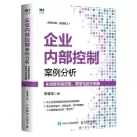 [N]企业内部控制案例分析(全流程风险识别防范与应对思路)-9787115595508
