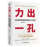 [N]力出一孔(企业如何通过股权激活员工打胜仗)(精)-9787111737216