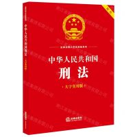 [N]中华人民共和国刑法(大字实用版双色)/法律法规大字实用版系列-9787519778453