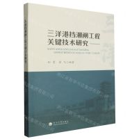 [N]三洋港挡潮闸工程关键技术研究-9787563082155