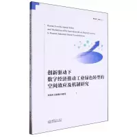 [N]创新驱动下数字经济推动工业绿色转型的空间效应及机制研究/统计方法与应用专著丛书-9787510348006
