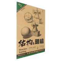 [N]几何体结构明暗对比范本(黄金典藏版)/造型基础训练方法丛书/结构&明暗-9787571221867