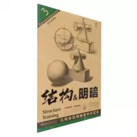 [N]几何体结构明暗对比范本(黄金典藏版)/造型基础训练方法丛书/结构&明暗-9787571221867