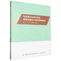 [N]职业教育高质量发展推进技能社会建设策略研究-9787522913568