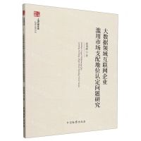 [N]大数据领域互联网企业滥用市场支配地位认定问题研究/检察业务论丛/上海检察文库-9787510228186
