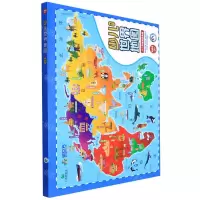 [N]少儿世界地图(精)/少儿科普磁拼地图-9787807217978