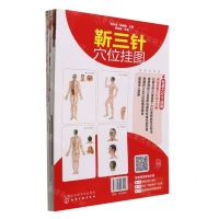 [N]靳三针穴位挂图(附说明书共4张)-9787122423955