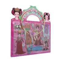 [N]小伶俐(漂亮的秘密璎珞圈双层换装泡泡贴)-9787115626912