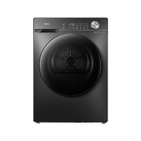 美的10KG热泵烘干机MH100VH36T全域变频降噪除菌除螨五层过滤深色独嵌两用