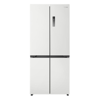 美的十字对开门冰箱 BCD-508WUSPZM(E) 星辰白508升1级能效LED显示屏变频风冷自动除霜干湿分储嵌入式