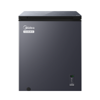 美的(Midea)100L一级能效冰柜小型家用冷藏冷冻两用卧式冷柜 BD/BC-100KGEM
