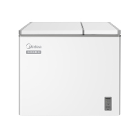 美的(Midea)双温顶开系列210升小冰柜PCM合金内胆冷冻冷藏卧式顶开节能低音BCD-210DKEM(E)