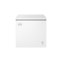 Midea美的200升冷藏冷冻转换冰柜 家用囤货小冷柜一级能效80%减霜极地白 200L BD/BC-200KMC