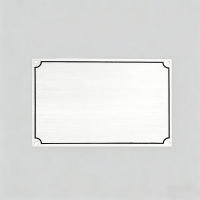 锡岳 XY-XP21 54mm*85.6mm 标识牌 展示铭牌(计价单位:个)白色
