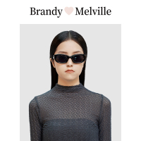 Brandy Melville BM墨镜2024新款复古猫眼男女同款高级感太阳眼镜