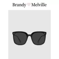 Brandy Melville BM墨镜女情侣同款大方框高级感个性偏光gm墨镜
