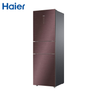 海尔(Haier)220升 三门小冰箱 风冷无霜 全温区变温 DEO净味 电脑控温 BCD-220WDGR