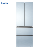 Haier/海尔冰箱BCD-332WFCL法式多门风冷彩晶玻璃母婴空间家用电冰箱
