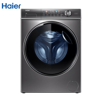 Haier/海尔XQG120-B12326L全自动12公斤滚筒大筒径变频除菌螨纤美双喷淋大容量洗衣机