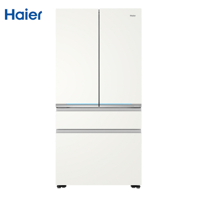 Haier/海尔BCD-571WGHFD2BW4U1全空间保鲜571升零嵌入式法式594mm超薄白色EPP超净