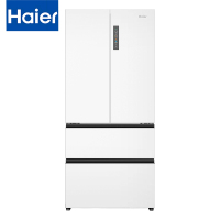 海尔(Haier)510升BCD-510WGHFD59WVU1法式多门电冰箱大容量白色一级能效变频风冷无霜电冰箱家用