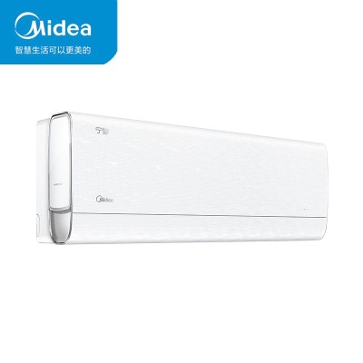 美的(Midea) KFR-35GW/SN1-1 宁梦1.5匹1级变频冷暖挂壁式空调 极地白