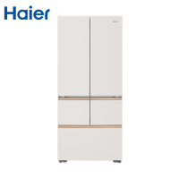 海尔(Haier)512升法式多门冰箱超薄零嵌入式全自动制冰全空间保鲜冰箱 麦浪BCD-512WGHMD1BXHU1