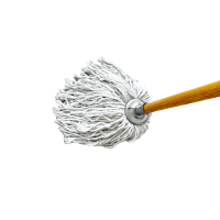 洁能尚 JNS-T13 拖把头10cm 木杆长110cm 圆头棉线 拖把 (计价单位:把) 白色