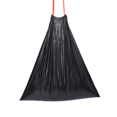 洁能尚 JNS-WY003 50*60cm 20只/卷 1卷/包 加厚抽绳 垃圾袋 (计价单位:包) 黑色