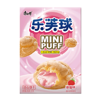 60g康师傅乐芙球草莓口味