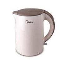 [快递发货]美的电水壶 MK-H415E2 H415E2j 不锈钢砂光 米黄色